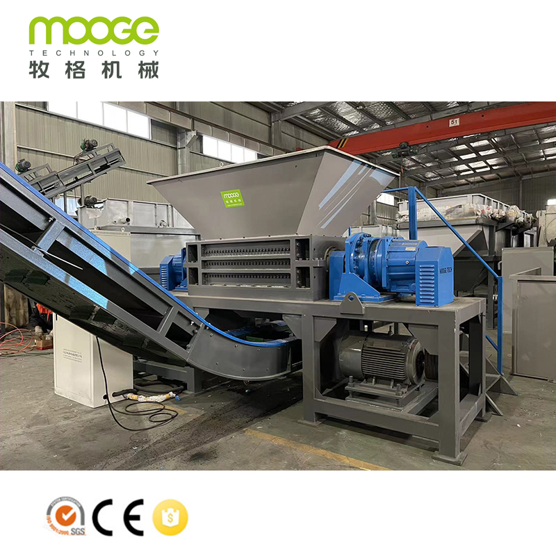 Industrial Waste Plastic Shredding Machine Two Shaft Shredder Buy used metal shredder for sale